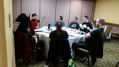 D&D in a conference room