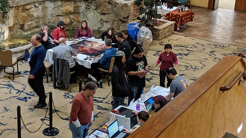 Convention Registration and Atrium Gaming