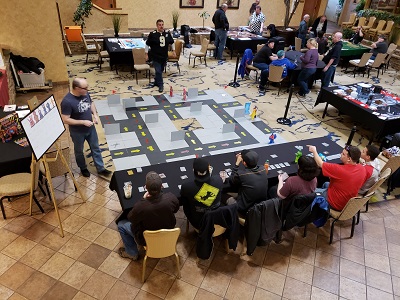 Jumbo Robo Rally in the Atrium